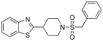 (9ci)-2-[1-[(苯基甲基)磺?；鵠-4-哌啶基]-苯并噻唑結(jié)構(gòu)式_606081-96-3結(jié)構(gòu)式
