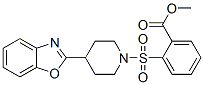 (9ci)-2-[[4-(2-苯并噁唑基)-1-哌啶基]磺?；鵠-苯甲酸甲酯結(jié)構(gòu)式_606082-29-5結(jié)構(gòu)式