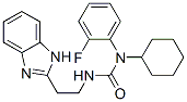 (9CI)-n-[2-(1H-苯并咪唑-2-基)乙基]-n-環(huán)己基-n-(2-氟苯基)-脲結構式_606091-19-4結構式