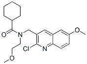 Cyclohexanecarboxamide, n-[(2-chloro-6-methoxy-3-quinolinyl)methyl]-n-(2-methoxyethyl)-(9ci) Structure,606103-15-5Structure