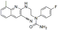 (9CI)-n-[2-[(3-氰基-8-甲基-2-喹啉)氨基]乙基]-n-(4-氟苯基)-脲結構式_606105-00-4結構式