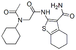 (9ci)-2-[[(乙?；h(huán)己基氨基)乙?；鵠氨基]-4,5,6,7-四氫-苯并[b]噻吩-3-羧酰胺結(jié)構(gòu)式_606108-96-7結(jié)構(gòu)式