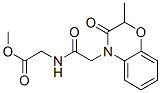 (9ci)-n-[(2,3-二氫-2-甲基-3-氧代-4H-1,4-苯并噁嗪-4-基)乙?；鵠-甘氨酸甲酯結(jié)構(gòu)式_606119-03-3結(jié)構(gòu)式