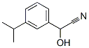 Benzeneacetonitrile, alpha-hydroxy-3-(1-methylethyl)-(9ci) Structure,606491-99-0Structure