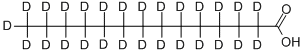 肉豆蔻酸-d27結(jié)構式_60658-41-5結(jié)構式