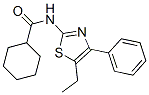 Cyclohexanecarboxamide, n-(5-ethyl-4-phenyl-2-thiazolyl)-(9ci) Structure,606923-14-2Structure