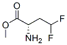 Butanoic acid, 2-amino-4,4-difluoro-, methyl ester, (2s)-(9ci) Structure,607403-55-4Structure