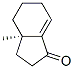 1H-inden-1-one,2,3,3a,4,5,6-hexahydro-3a-methyl-,(3ar)-(9ci) Structure,607680-05-7Structure