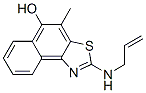 (9ci)-4-甲基-2-(2-丙烯基氨基)-萘并[1,2-d]噻唑-5-醇結(jié)構(gòu)式_608127-06-6結(jié)構(gòu)式