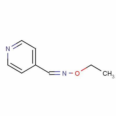 異煙醛 O-乙基肟結(jié)構(gòu)式_60833-41-2結(jié)構(gòu)式