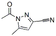 1H-pyrazole-3-carbonitrile,1-acetyl-5-methyl-(9ci) Structure,60858-37-9Structure