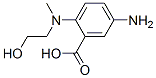 Benzoic acid, 5-amino-2-[(2-hydroxyethyl)methylamino]-(9ci) Structure,610276-33-0Structure