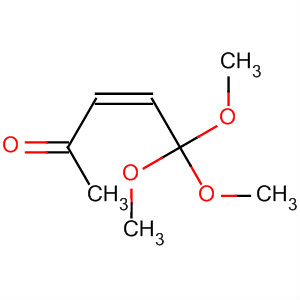 (Z)-5,5,5-三甲氧基-3-戊烯-2-酮結(jié)構(gòu)式_61203-80-3結(jié)構(gòu)式