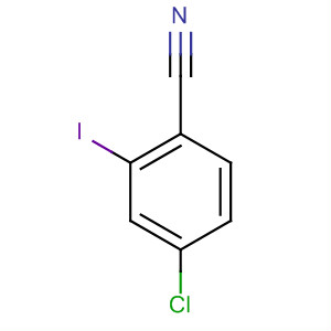 4-氯-2-碘苯甲腈結(jié)構(gòu)式_61272-75-1結(jié)構(gòu)式
