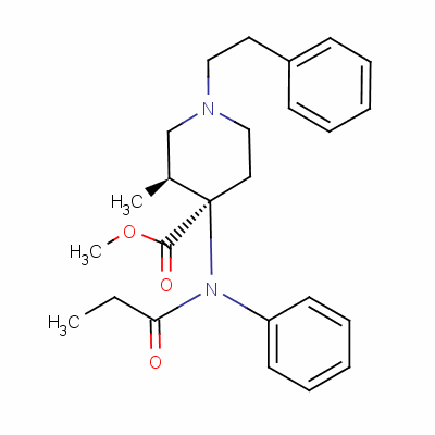 洛芬太尼結構式_61380-40-3結構式