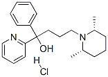 4-[(2R,6s)-2,6-二甲基-1-哌啶]-1-苯基-1-吡啶-2-丁烷-1-醇鹽酸鹽結(jié)構(gòu)式_61477-94-9結(jié)構(gòu)式