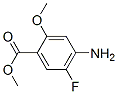 Benzoic acid, 4-amino-5-fluoro-2-methoxy-, methyl ester (9ci) Structure,617246-14-7Structure