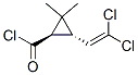 (1R-反式)-3-(2,2-二氯乙烯基)-2,2-二甲基環(huán)丙烷羰酰氯結(jié)構(gòu)式_61914-47-4結(jié)構(gòu)式
