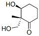 Cyclohexanone, 3-hydroxy-2-(hydroxymethyl)-2-methyl-, (2r,3s)-(9ci) Structure,619335-75-0Structure