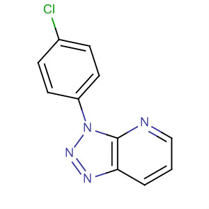 3-(4-氯苯基)-3H-1,2,3-噻唑并[4,5-b]吡啶結(jié)構(gòu)式_62051-99-4結(jié)構(gòu)式