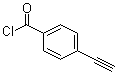 Benzoyl chloride, 4-ethynyl-(9ci) Structure,62480-31-3Structure