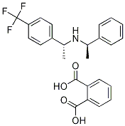 (R)-1-苯基-n-((r)-1-(4-(三氟甲基)苯基)乙基)乙胺 鄰苯二甲酸酯結(jié)構(gòu)式_626244-13-1結(jié)構(gòu)式