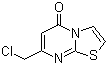 7-(氯甲基)-5H-噻唑并[3,2-a]嘧啶-5-酮結(jié)構(gòu)式_62773-09-5結(jié)構(gòu)式