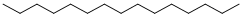 Pentadecane, n- Structure,629-62-9Structure