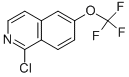 1-氯-6-(三氟甲氧基)異喹啉結構式_630423-44-8結構式