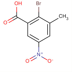 2-Bromo-3-methyl-5-nitrobenzoic acid Structure,631911-95-0Structure
