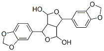3,6-雙(1,3-苯并二氧雜環(huán)戊烯l-5-基)四氫-1h,3h-呋喃并[3,4-c]呋喃-1,4-二醇結構式_63398-39-0結構式