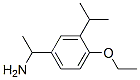 (9ci)-4-乙氧基-alpha-甲基-3-(1-甲基乙基)-苯甲胺結(jié)構(gòu)式_634150-30-4結(jié)構(gòu)式