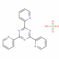 2,4,6-三吡啶-2-基-1,3,5-三嗪高氯酸鹽結(jié)構(gòu)式_63451-30-9結(jié)構(gòu)式