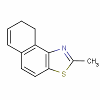 8,9-二氫-2-甲基萘并[1,2-d]噻唑結(jié)構(gòu)式_63467-37-8結(jié)構(gòu)式