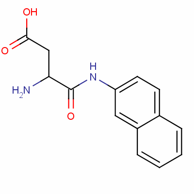 alpha-(beta-萘酰胺)-L-天冬氨酸結(jié)構(gòu)式_635-91-6結(jié)構(gòu)式