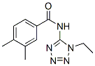 (9ci)-n-(1-乙基-1H-四唑-5-基)-3,4-二甲基-苯甲酰胺結構式_638146-67-5結構式