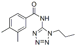 (9ci)-3,4-二甲基-n-(1-丙基-1H-四唑-5-基)-苯甲酰胺結構式_639047-29-3結構式