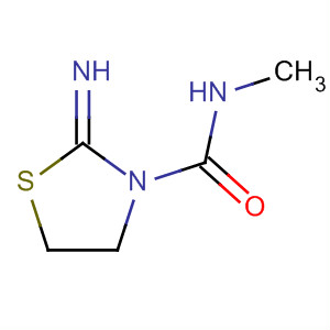 (9ci)-2-亞氨基-n-甲基-3-噻唑烷羧酰胺結(jié)構(gòu)式_64002-05-7結(jié)構(gòu)式