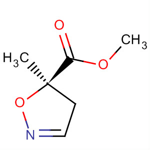 (R)-4,5-二氫-5-甲基-5-異噁唑羧酸甲酯結構式_64018-42-4結構式