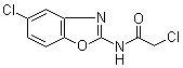 2-氯-n-(5-氯苯并噁唑-2-基)乙酰胺結構式_64037-18-9結構式