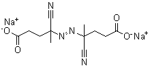 4,4-Azobis[4-cyanovaleric acid sodium salt Structure,64338-85-8Structure