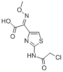 (2Z)-{2-[(氯乙?；?氨基]-1,3-噻唑-4-基}(甲氧基亞氨基)乙酸結(jié)構(gòu)式_64486-18-6結(jié)構(gòu)式