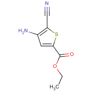 (9ci)-4-氨基-5-氰基-2-噻吩羧酸乙酯結(jié)構(gòu)式_648412-52-6結(jié)構(gòu)式