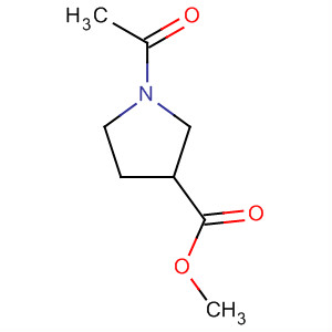 (3s)-(9ci)-1-乙?；?3-吡咯烷羧酸甲酯結(jié)構(gòu)式_648413-65-4結(jié)構(gòu)式