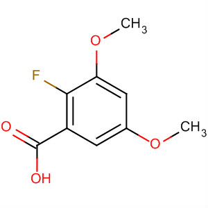 Benzoic acid, 2-fluoro-3,5-dimethoxy-(9ci) Structure,651734-59-7Structure
