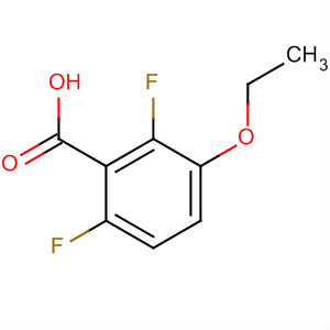 Benzoic acid, 3-ethoxy-2,6-difluoro-(9ci) Structure,651734-62-2Structure