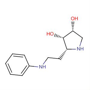 (2r,3s,4r)-(9ci)-2-[2-(苯基氨基)乙基]-,3,4-吡咯烷二醇結構式_653571-00-7結構式