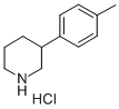 3-(4-甲苯基)哌啶鹽酸鹽結構式_65367-98-8結構式