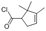 (9ci)-2,2,3-三甲基-3-環(huán)戊烯-1-羰酰氯結構式_65514-84-3結構式