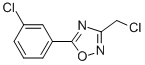 3-(氯甲基)-5-(3-氯苯基)-1,2,4-噁二唑結(jié)構(gòu)式_657423-57-9結(jié)構(gòu)式